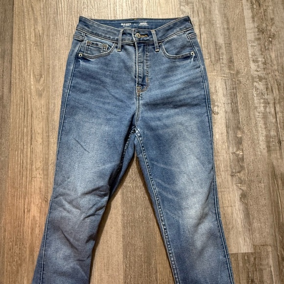 Old Navy Blue Skinny Jeans - Picture 3 of 4